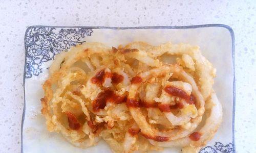 洋葱圈油炸的做法是什么？如何制作出完美的洋葱圈？