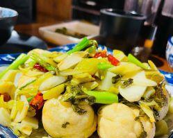 盐酸菜炒汤圆怎么做？有哪些步骤和技巧？