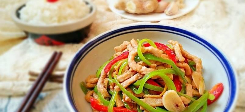 下饭蔬菜炒肉丝的做法？如何快速做出美味的家常菜？