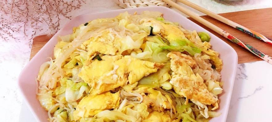 虾皮包菜炒粉丝怎么做？步骤和技巧有哪些？