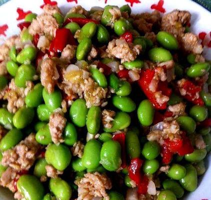 肉末炒毛豆怎么做？步骤和技巧有哪些？