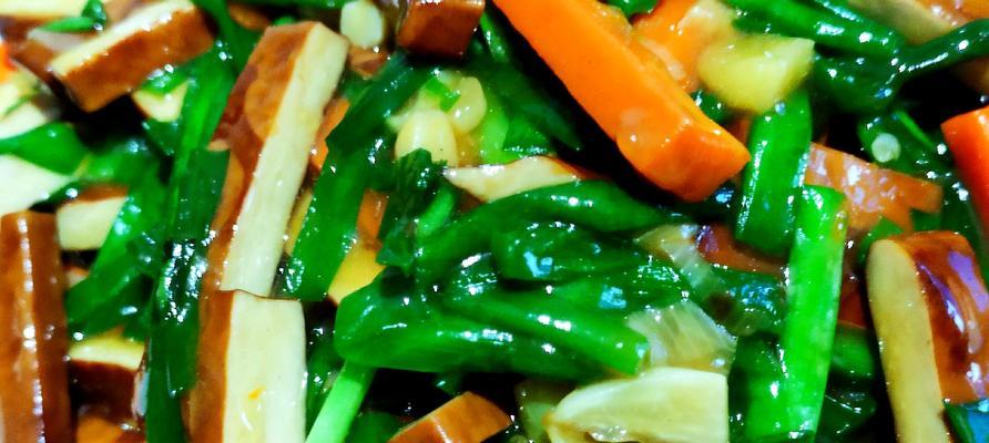 香干韭黄百财肉丝怎么做？步骤和技巧是什么？