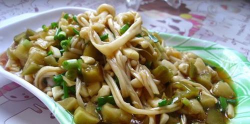 豌豆拌金针菇怎么做？步骤和技巧是什么？