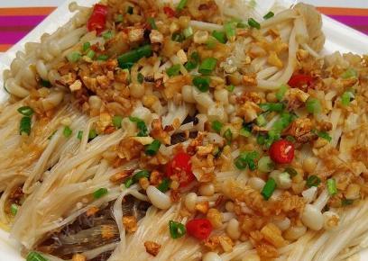 豌豆拌金针菇怎么做？步骤和技巧是什么？