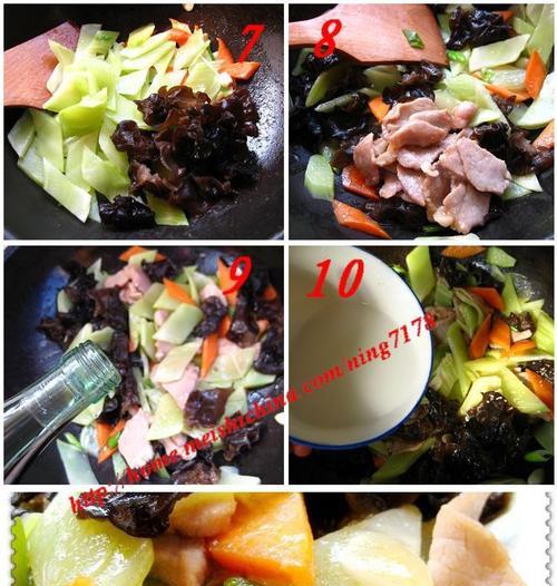 莴笋木耳肉片怎么做？步骤和技巧是什么？