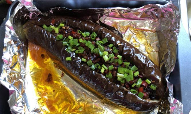 肉沫烤茄子的做法是什么？如何在家轻松制作？