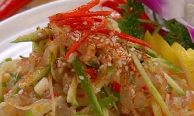 芝麻海蜇的制作方法（口感鲜美）