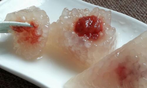 手工制作紫薯水晶粽（从材料到制作）
