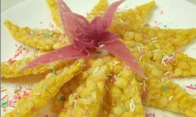 自制美味玉米面小饼（独特做法）