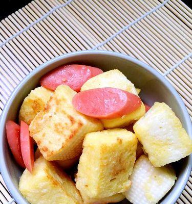 素炒馒头丁，简单又美味的素食佳肴（一道家常菜）