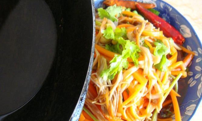 水豆豉拌金针菇怎么做？步骤和技巧是什么？