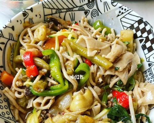 古老的美味——拌莜面（回味无穷的民间美食）
